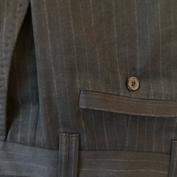 Zara Pinstripe Dress Pants - Picture 4 of 4